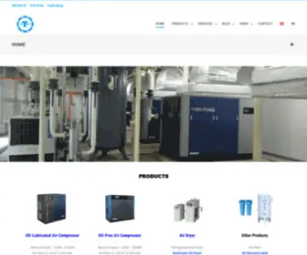 Aircompressor-Vietnam.com(Kobelco Air Compressor) Screenshot