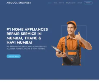 Aircoolengineer.com(Ac Repair) Screenshot