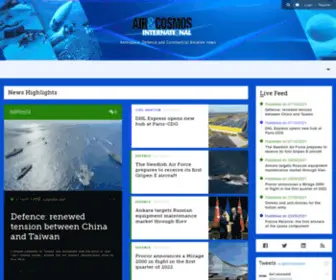 Aircosmosinternational.com(Air & Cosmos) Screenshot