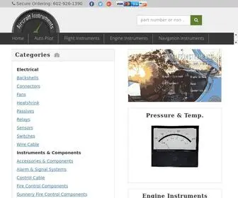 Aircraft-Instruments.com(Aircraft Instruments parts supplier) Screenshot