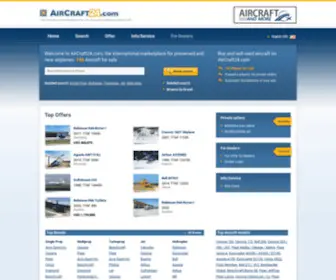 Aircraft24.com(Buy and sell used aircraft on) Screenshot
