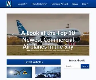 Aircraftcompare.com(Aero Corner) Screenshot