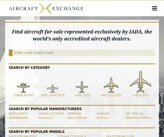 Aircraftexchange.com Screenshot