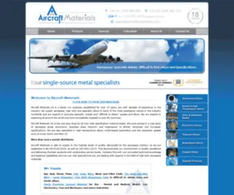 Aircraftmaterialsuk.com(Aircraft Materials) Screenshot