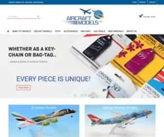 Aircraftmodels.co.nz(Aircraft Models Online) Screenshot