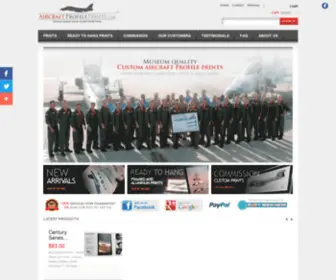 Aircraftprofileprints.com(™) Screenshot