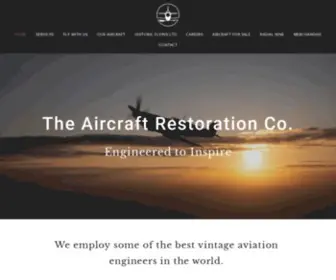 Aircraftrestorationcompany.com(The Aircraft Restoration Company) Screenshot