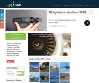 Aircraftsalesandparts.com(Aircraftsalesandparts) Screenshot