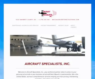 Aircraftspecialistsinc.com(Aircraftspecialistsinc) Screenshot