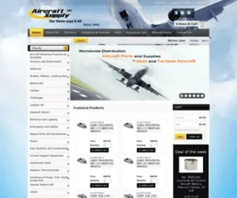 Aircraftsupply.com(And Avionics from Aircraft Supply And Repair Inc) Screenshot