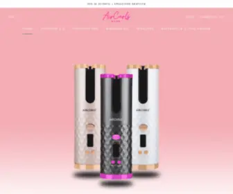 Aircurlsofficial.com(Ti presentiamo AirCurls) Screenshot