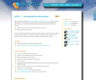 AirdcPP.net(AirDC) Screenshot