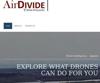 Airdivide.com(Drone Services) Screenshot