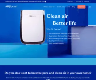 Airdoctorpro.eu(Clean Air Better Life) Screenshot