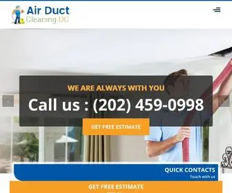 Airductcleaningservicedc.com(HVAC Duct Cleaning DC) Screenshot