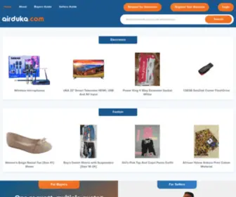 Airduka.com(AirDuka is an online marketplace) Screenshot
