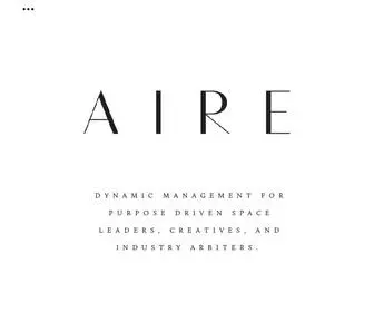 Aire-NY.com(AIRE) Screenshot