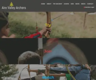 Aire-Valley-Archers.co.uk(Aire Valley Archers) Screenshot