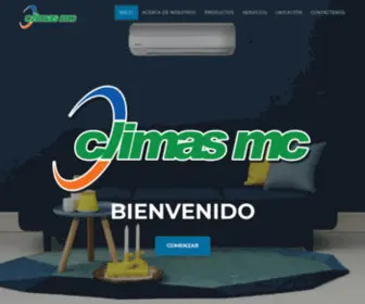 Aireacondicionadocarrier.com.mx(Aire Acondicionado Climas MC) Screenshot