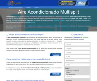 Aireacondicionadomultisplit.com(Aire Acondicionado Multisplit) Screenshot