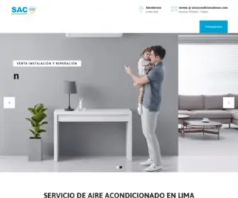 Aireacondicionadosac.com(Mantenimiento) Screenshot