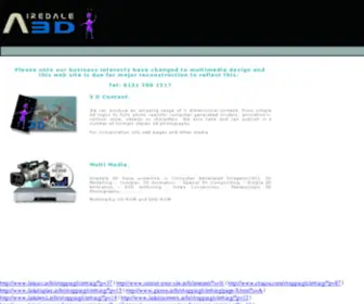 Airedale3D.co.uk(Web Design Leeds) Screenshot