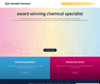 Airedalechemical.co.uk(Award-Winning UK Chemical Supplier & Manufacturer) Screenshot