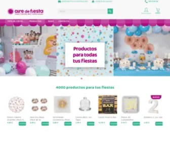Airedefiesta.com(AIRE DE FIESTA) Screenshot
