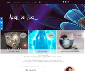 Airedeluz.com(Aire de Luz) Screenshot