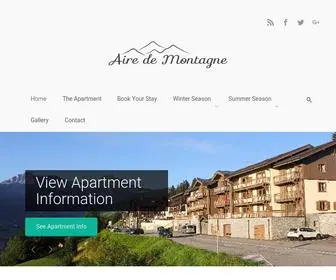 Airedemontagne.com(Aire De Montagne) Screenshot