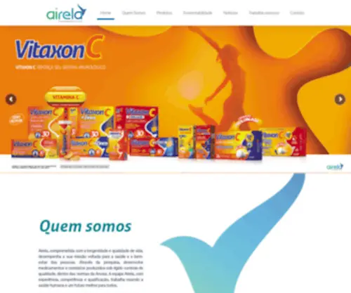Airela.com.br(Airela) Screenshot