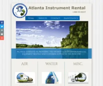 Airental.com(Atlanta Instrument Rental) Screenshot