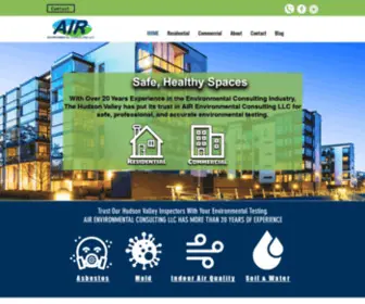 Airenv.com(Air Environmental Consulting) Screenshot