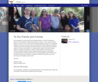 Aires.org(AIRES-LLC) Screenshot