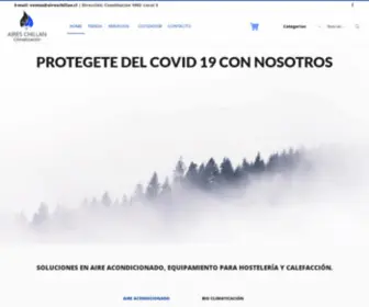 Aireschillan.cl(Expertos en Aire Acondicionado A) Screenshot
