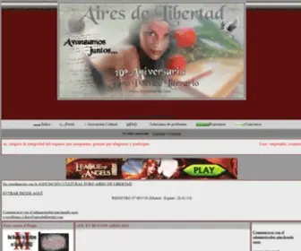 Airesdelibertad.com(Aires de Libertad) Screenshot