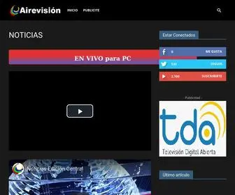 Airevisionpuntaalta.com.ar(Airevisión Digital) Screenshot