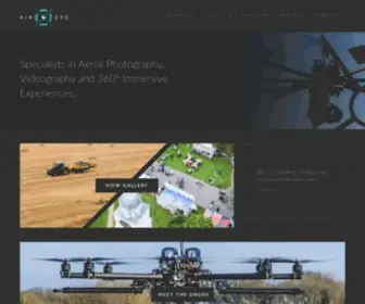 Aireye.co.uk(Aerial Photography) Screenshot