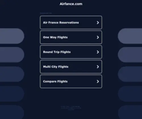 Airfance.com(Airfance) Screenshot