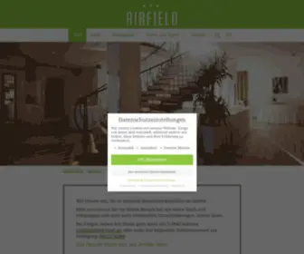 Airfield-Hotel.de(Airfield Hotel & Restaurant) Screenshot
