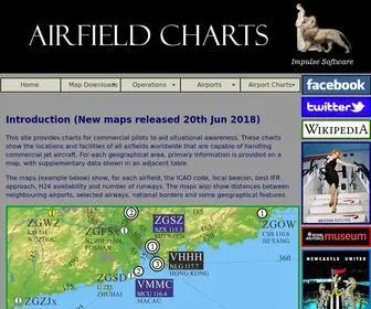 Airfieldcharts.com(Airfield Charts Home) Screenshot