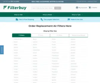 Airfilterbuy.com(Air Filters) Screenshot