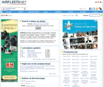 Airfleets.fr(Airfleets) Screenshot