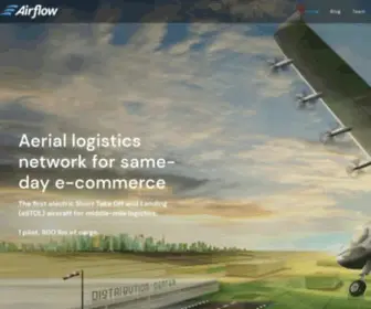Airflow.aero(Home) Screenshot