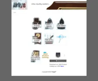 Airflytecatalog.com Screenshot