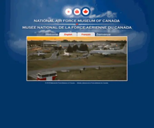 Airforcemuseum.ca(National Air Force Museum of Canada) Screenshot