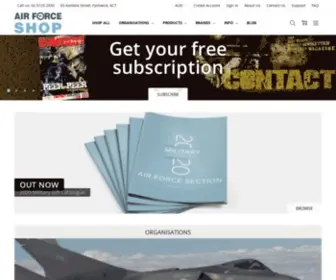 Airforceshop.com.au(Air Force Shop) Screenshot