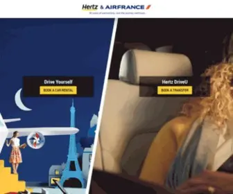 Airfrancecarrental.com(Air France) Screenshot