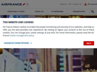 Airfrance.com.lb(Official site Air France Lebanon) Screenshot