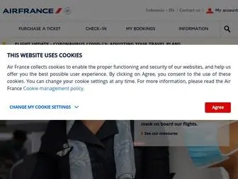 Airfrance.id(Special fares from Indonesia to Europe with Air France) Screenshot